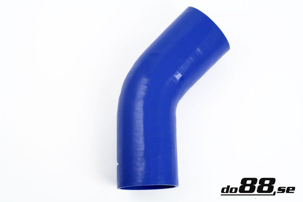 Silicone Hose Blue 45 degree 4,5'' (114mm) - Harrys Euro