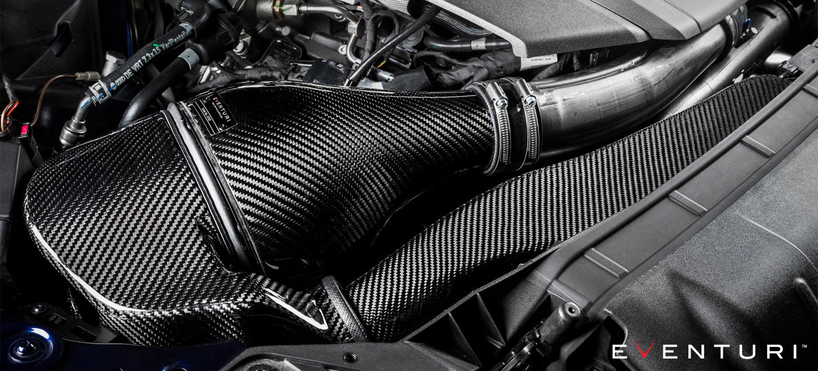 Eventuri - Audi B9 RS5/RS4 Black Carbon intake with secondary duct
