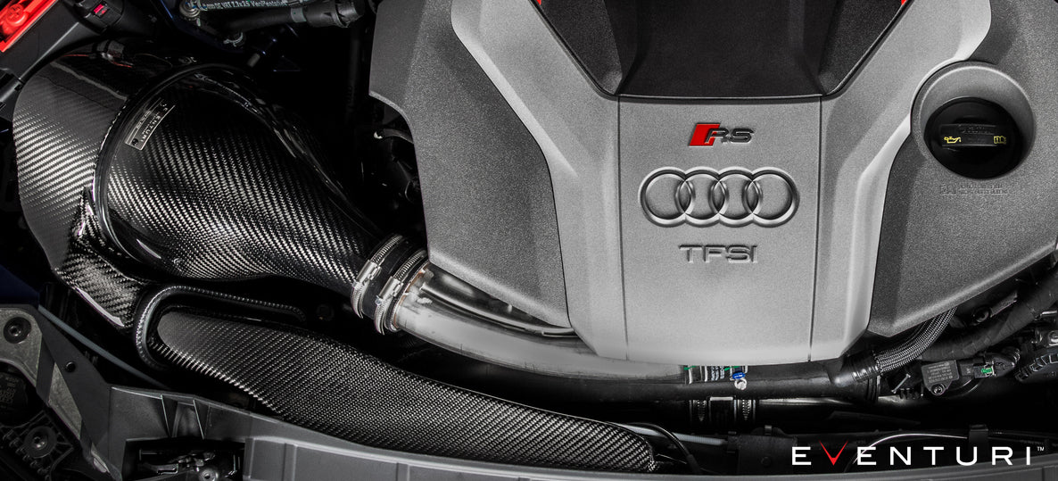 Eventuri - Audi B9 RS5/RS4 Black Carbon intake with secondary duct