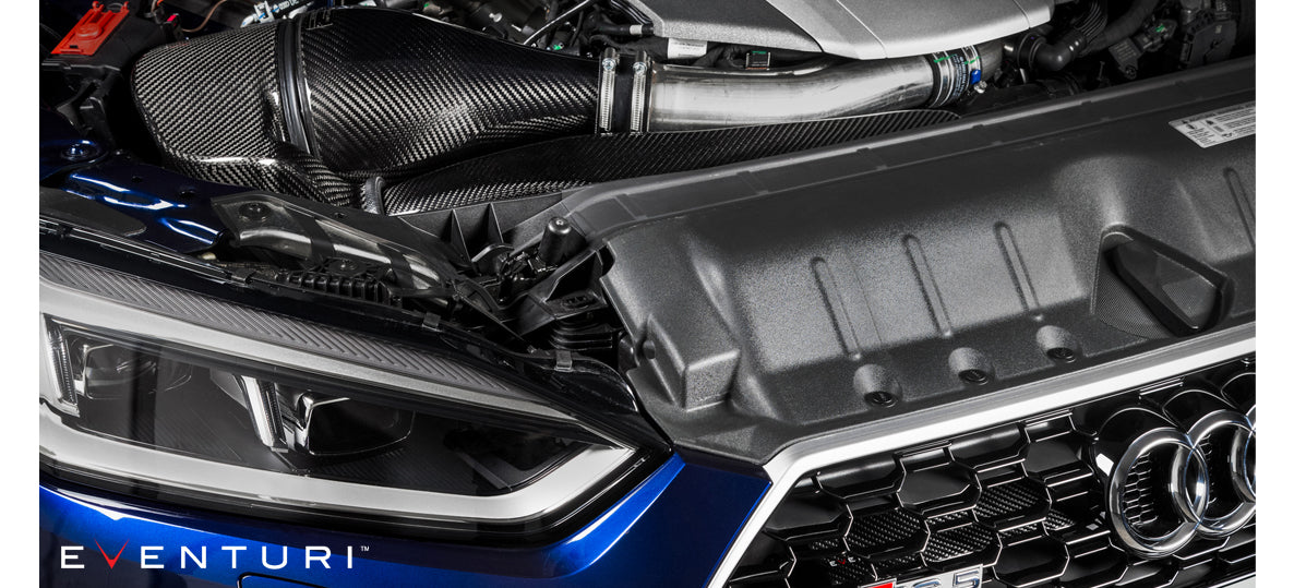 Eventuri - Audi B9 RS5/RS4 Black Carbon intake with secondary duct