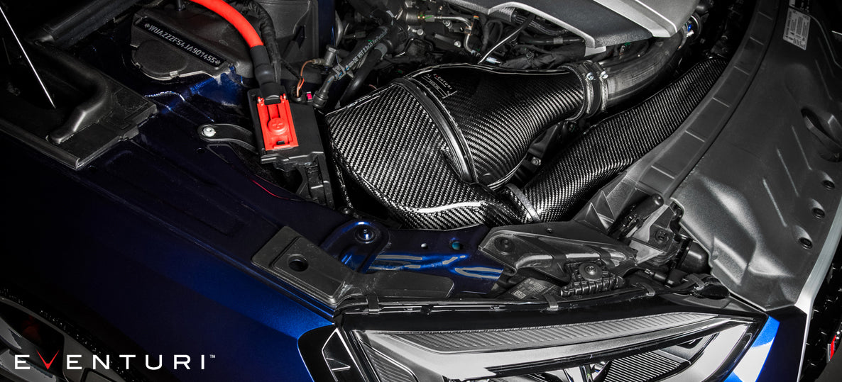 Eventuri - Audi B9 RS5/RS4 Black Carbon intake with secondary duct