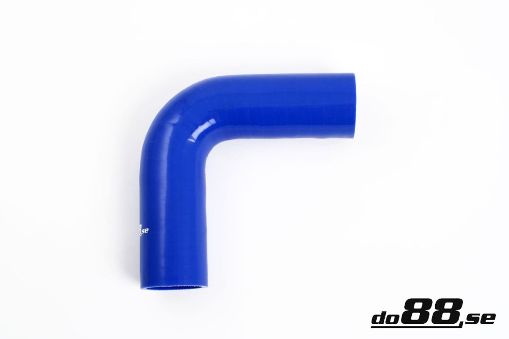 Silicone Hose Blue 90 degree 1'' (25mm) - Harrys Euro