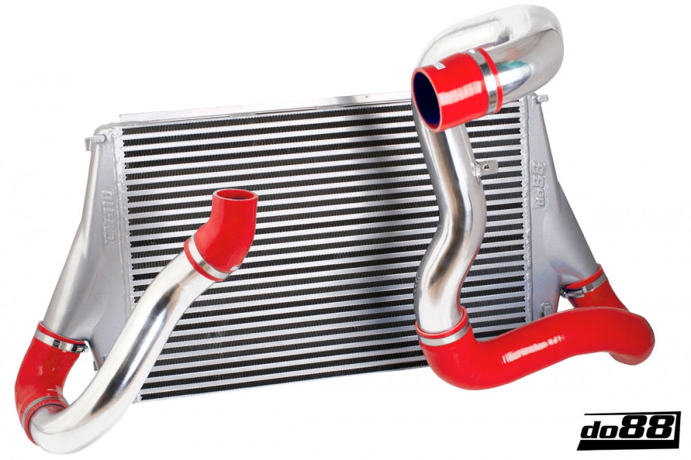 BigPack SAAB 9-3 2.8T V6 06-11, Red hoses