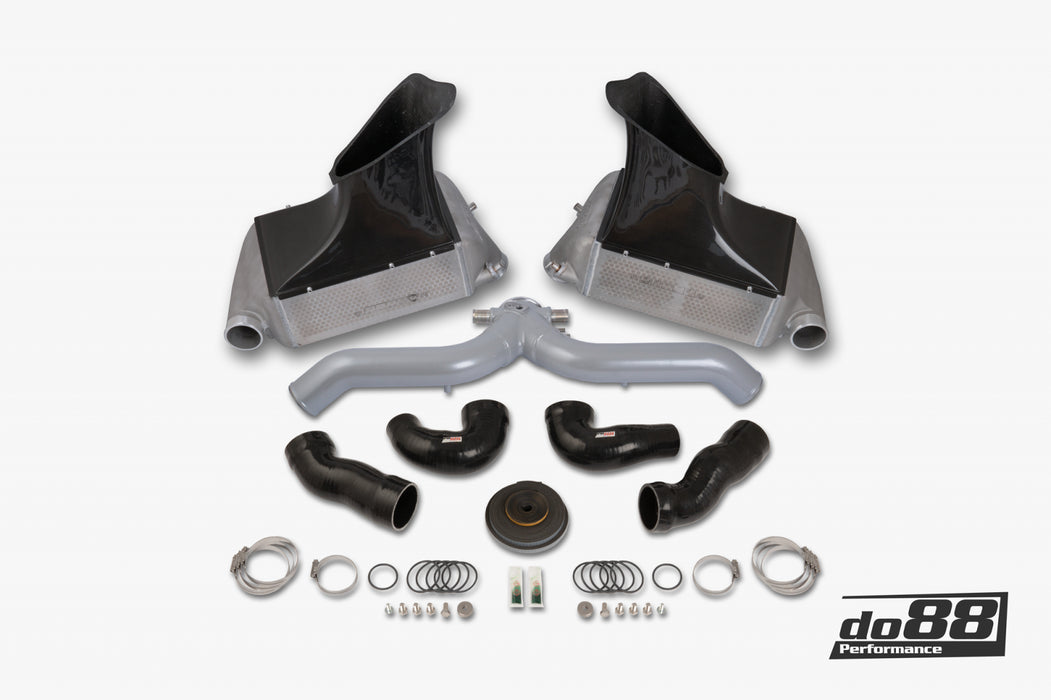 BigPack Porsche 911 Turbo (997.2) Silver Pipe