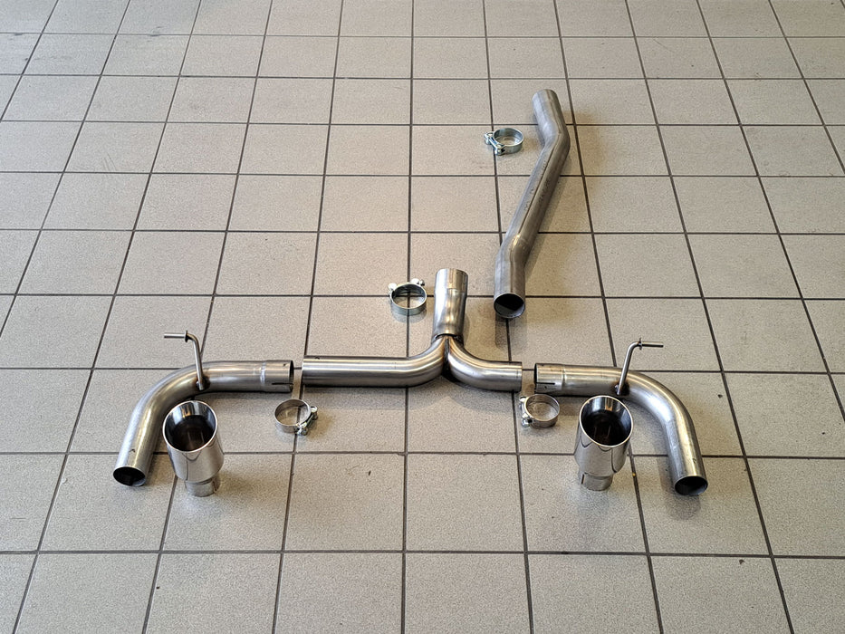 BMW 125d F20 N47 - M140i Style Exhaust Conversion