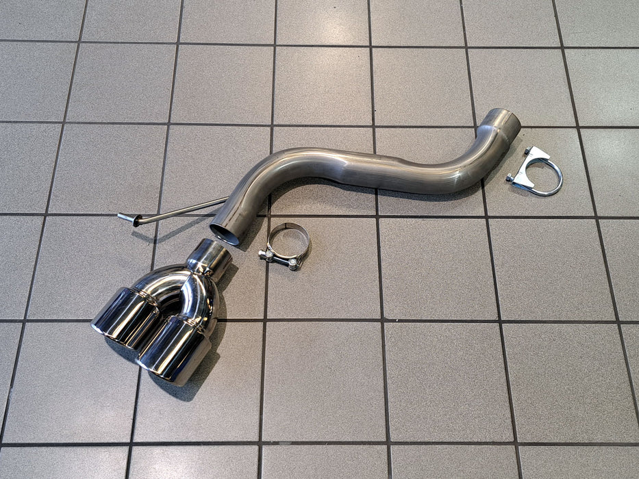 BMW 125i M Sport E82/E88 Rear Silencer Delete - Harrys Euro