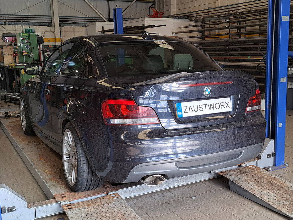 BMW 125i M Sport E82/E88 Rear Silencer Delete - Harrys Euro
