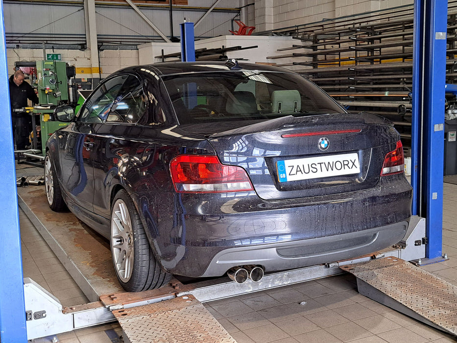 BMW 125i M Sport E82/E88 Rear Silencer Delete - Harrys Euro