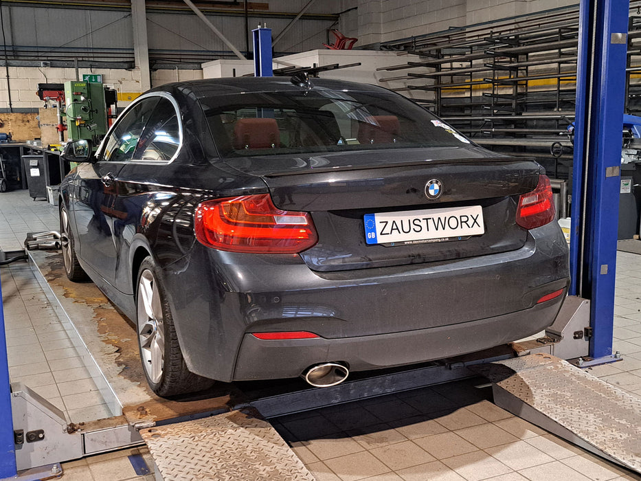 BMW 220d F22 Rear Silencer Delete - Harrys Euro