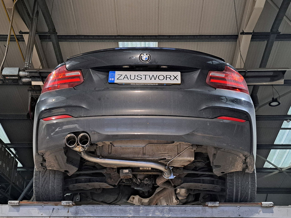BMW 220d F22 Rear Silencer Delete - Harrys Euro