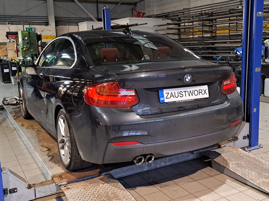 BMW 220d F22 Rear Silencer Delete - Harrys Euro