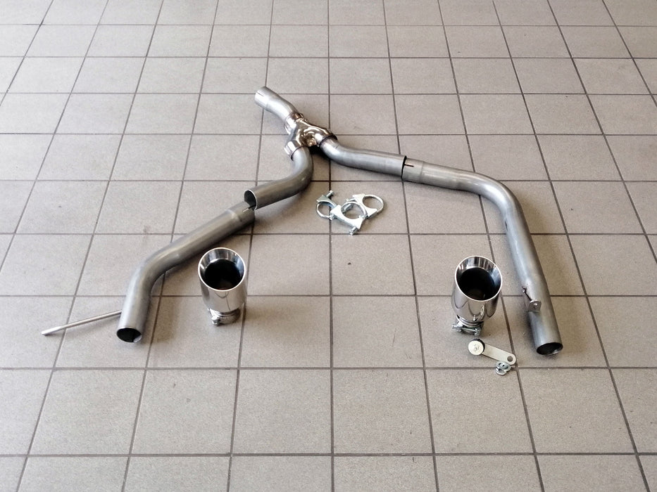 BMW 318d E90/E92 335 Style Twin Exit Exhaust Conversion