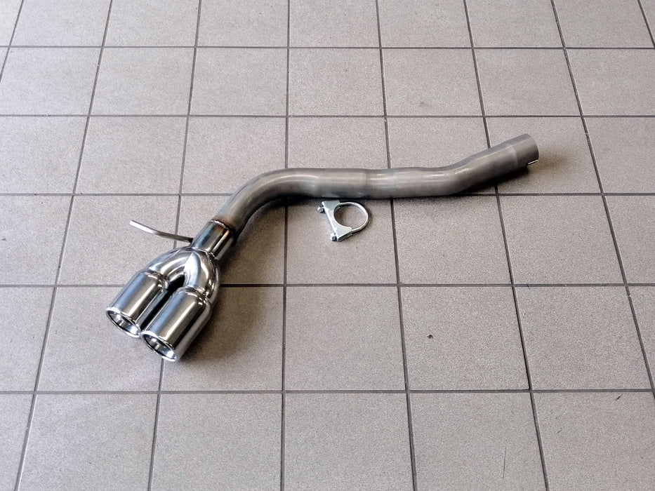 BMW 318d E90 Rear Silencer Delete