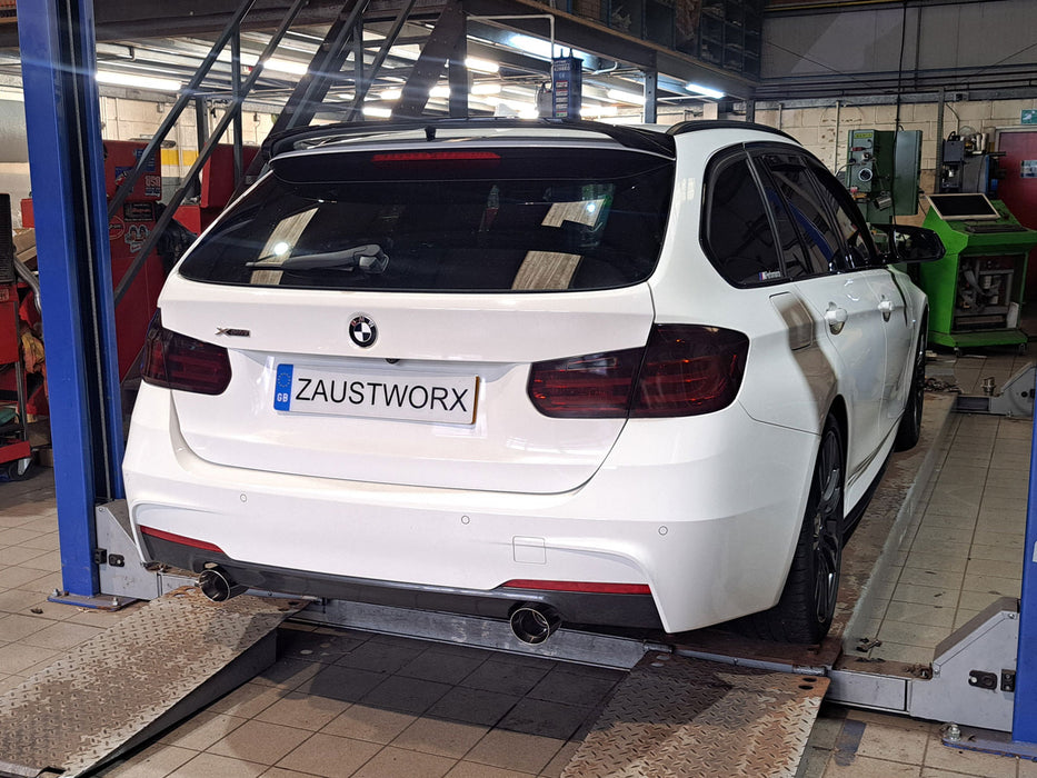 BMW 320d F30/F31 N47 - 335 Style Twin Exit Exhaust Conversion - Harrys Euro