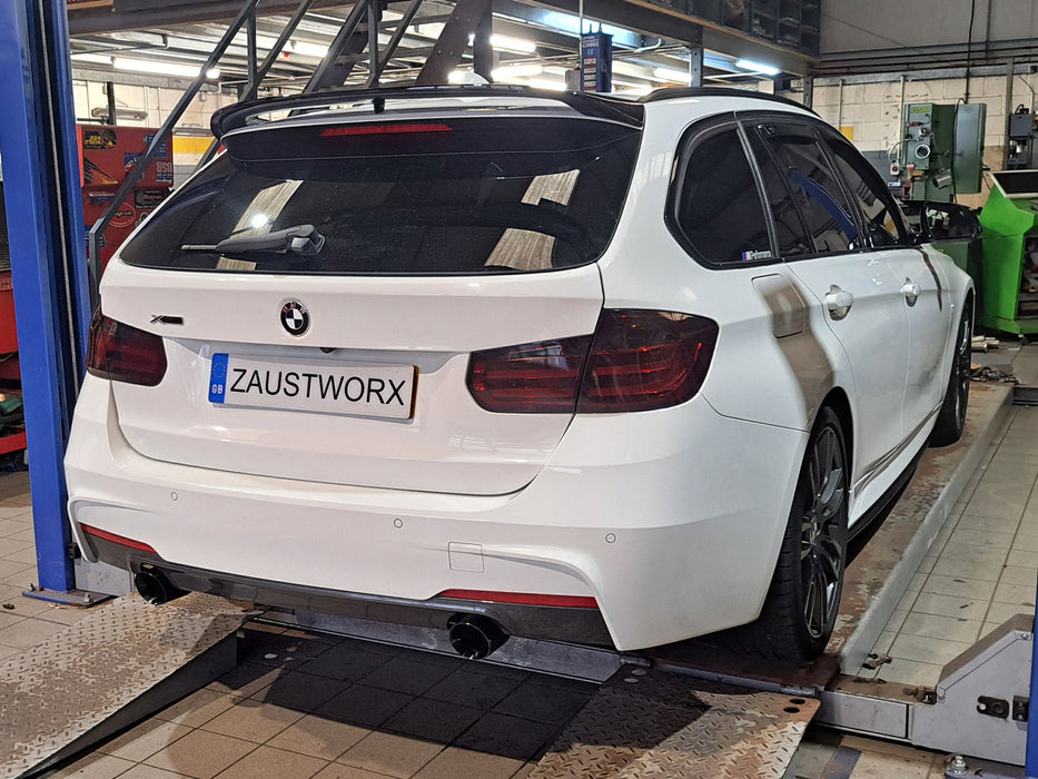 BMW 318d F30/F31 N47 - 335 Style Twin Exit Exhaust Conversion - Harrys Euro