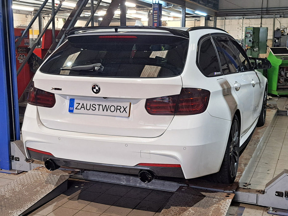 BMW 316d F30/F31 N47 - 335 Style Twin Exit Exhaust Conversion - Harrys Euro