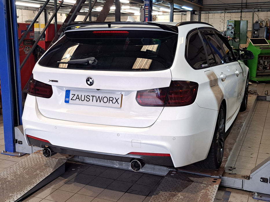 BMW 320d F30/F31 N47 - 335 Style Twin Exit Exhaust Conversion - Harrys Euro