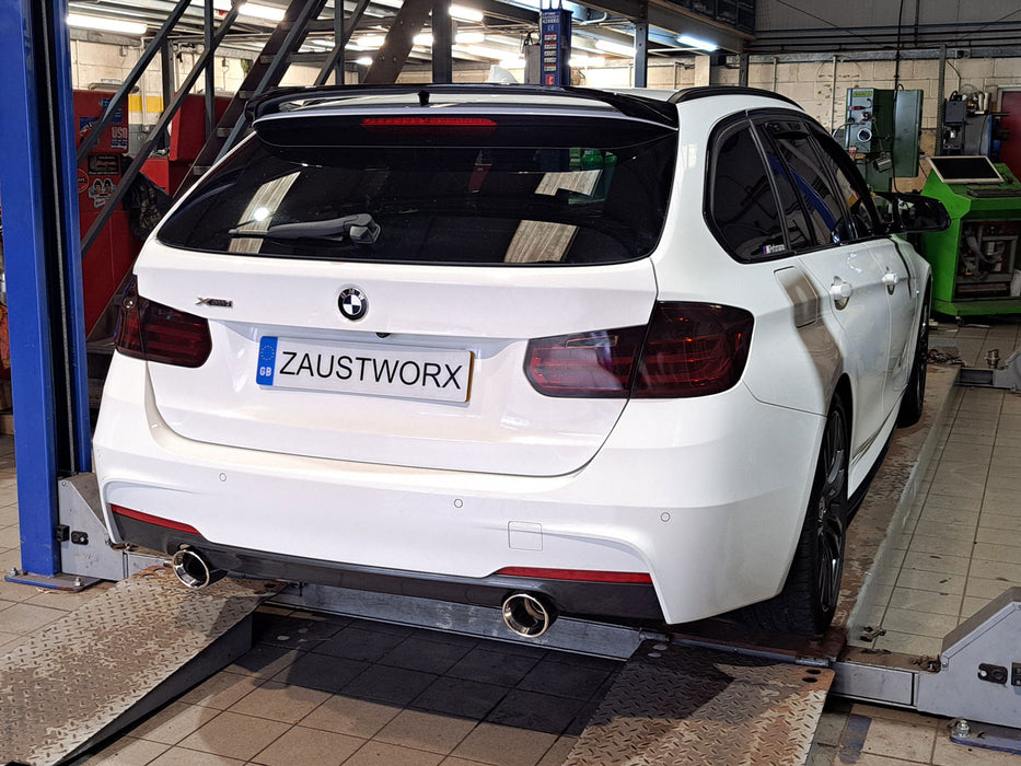BMW 318d F30/F31 N47 - 335 Style Twin Exit Exhaust Conversion - Harrys Euro