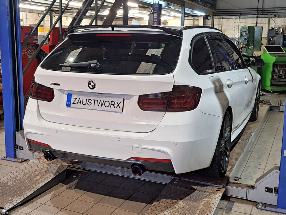 BMW 320d F30/F31 N47 - 335 Style Twin Exit Exhaust Conversion - Harrys Euro