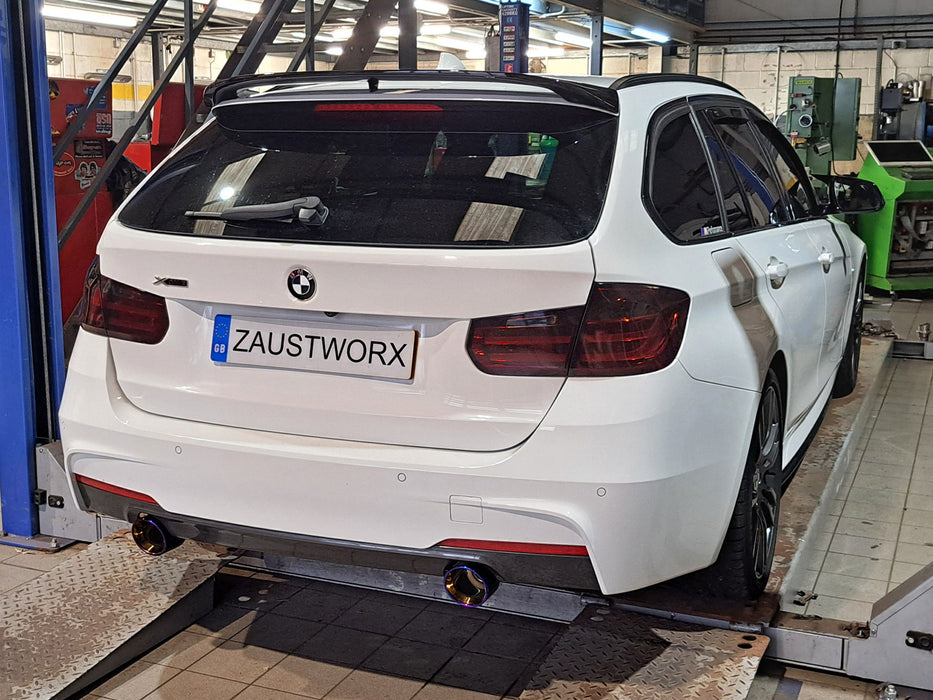BMW 318d F30/F31 N47 - 335 Style Twin Exit Exhaust Conversion - Harrys Euro