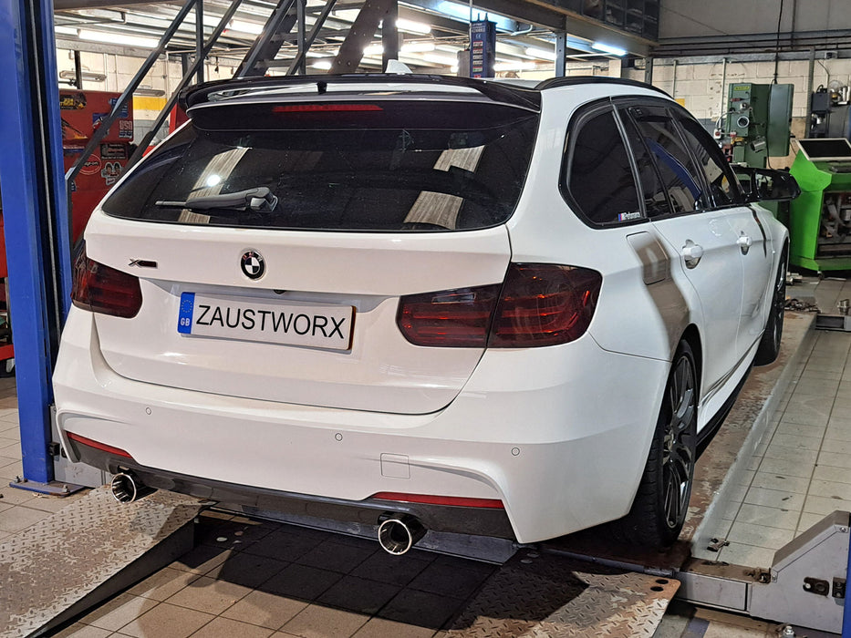 BMW 320d F30/F31 N47 - 335 Style Twin Exit Exhaust Conversion - Harrys Euro