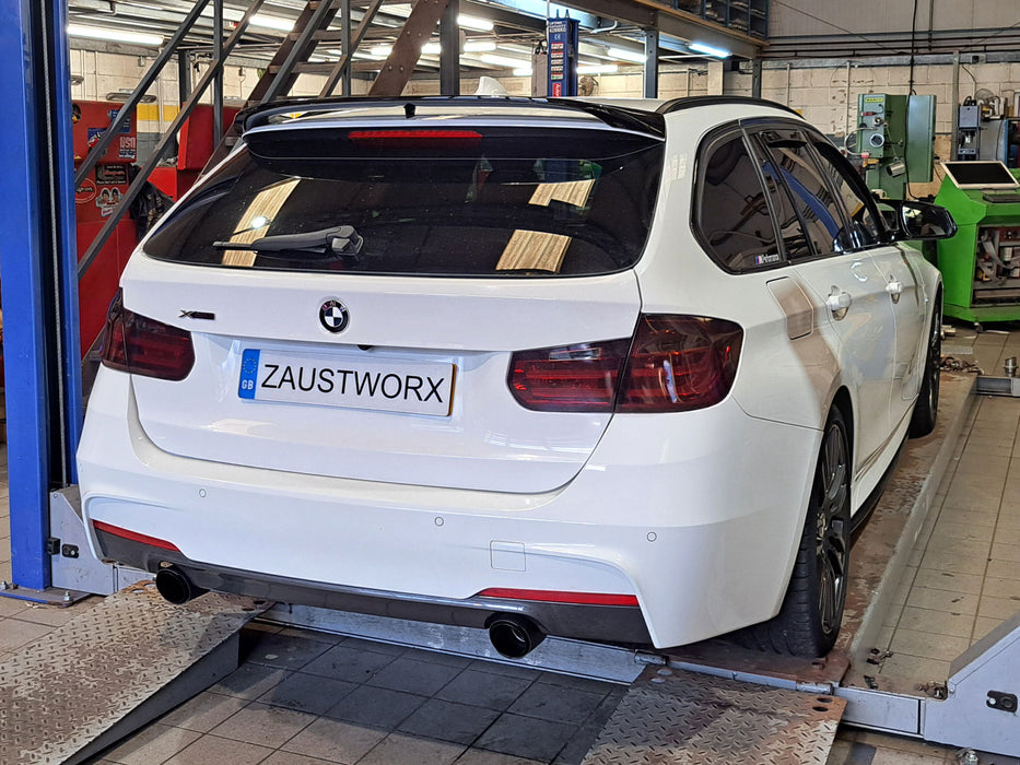 BMW 320d F30/F31 N47 - 335 Style Twin Exit Exhaust Conversion - Harrys Euro