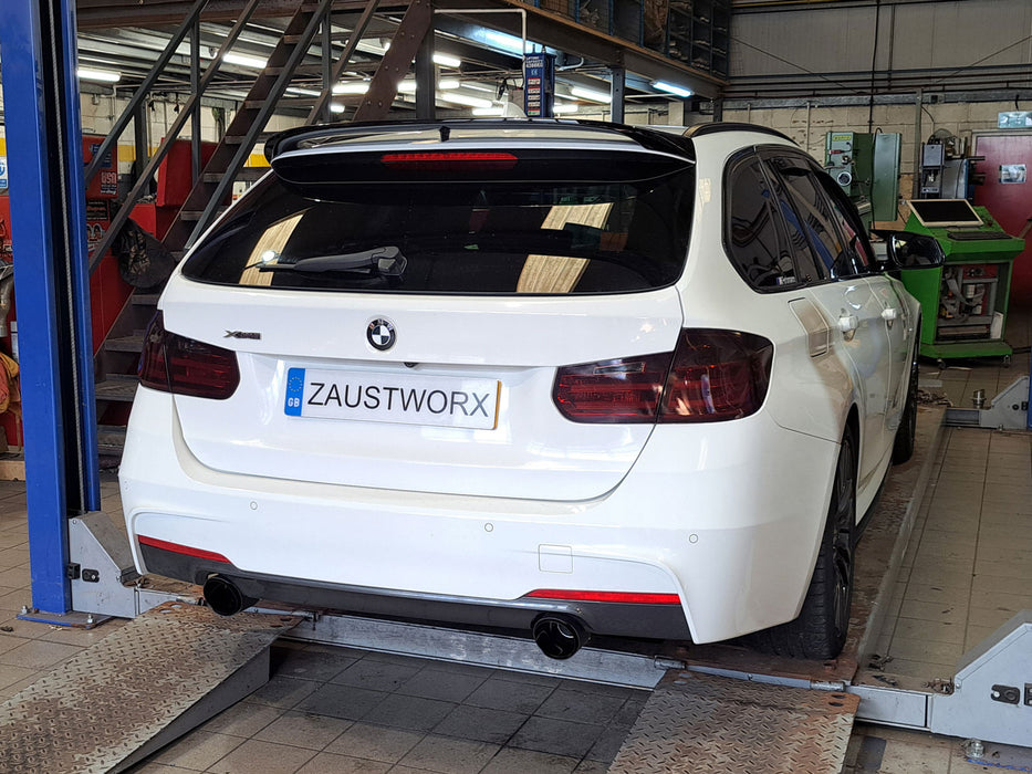 BMW 316d F30/F31 N47 - 335 Style Twin Exit Exhaust Conversion - Harrys Euro
