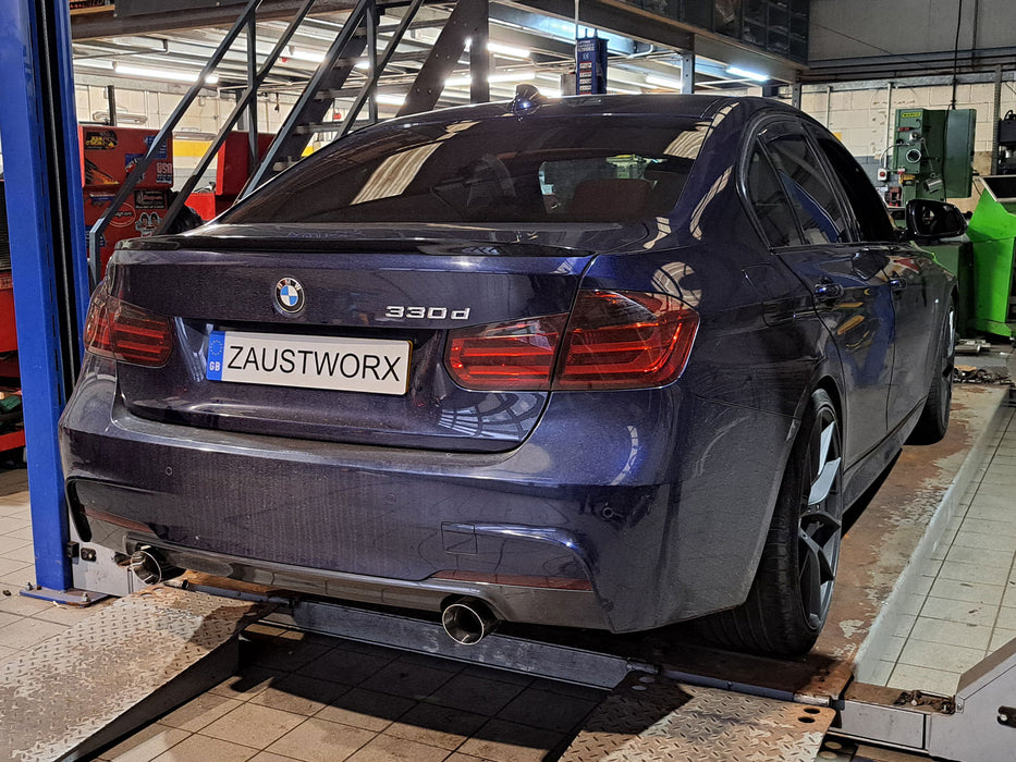 BMW 330d F30/F31 335i Style Rear Silencer Delete - Harrys Euro