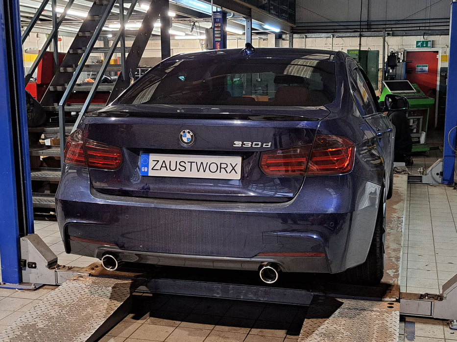 BMW 330d F30/F31 335i Style Rear Silencer Delete - Harrys Euro