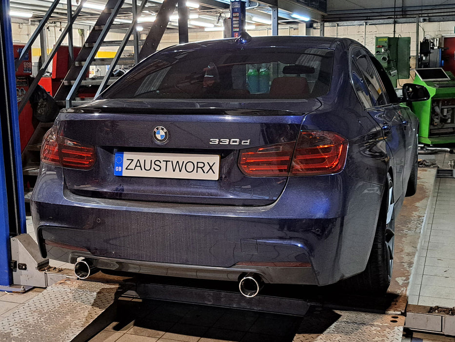 BMW 330d F30/F31 335i Style Rear Silencer Delete - Harrys Euro
