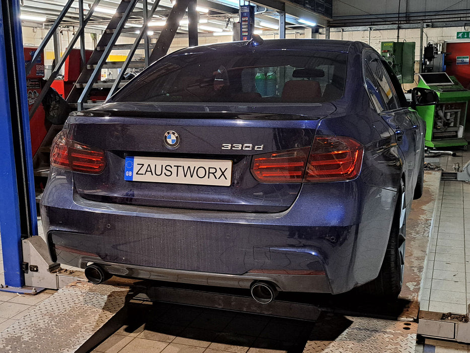BMW 330d F30/F31 335i Style Rear Silencer Delete - Harrys Euro