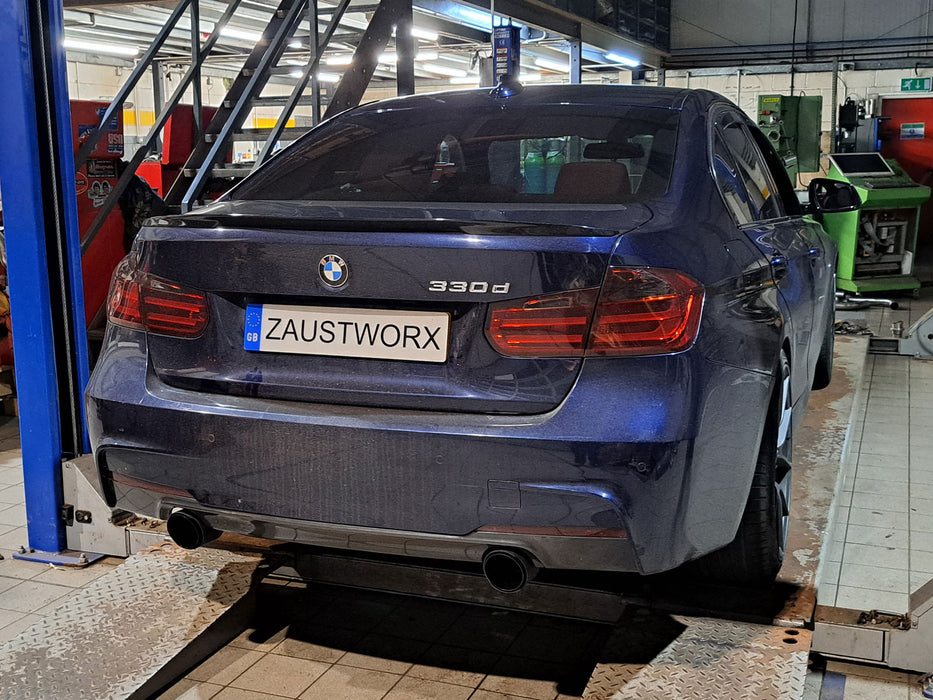BMW 330d F30/F31 335i Style Rear Silencer Delete - Harrys Euro