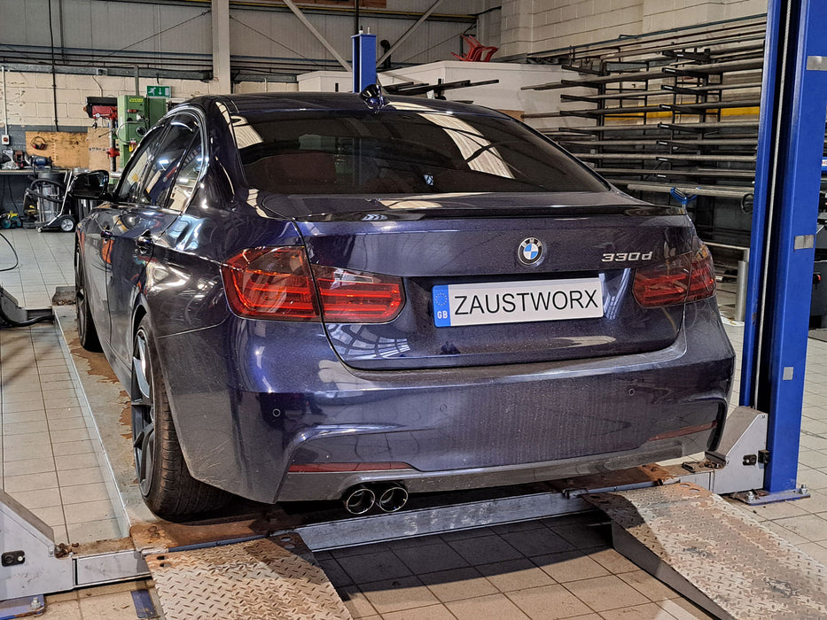 BMW 330d F30 Rear Silencer Delete - Harrys Euro