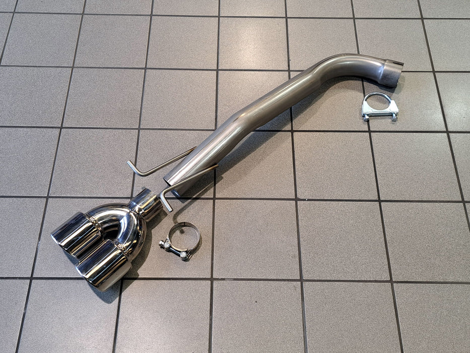 BMW X3 2.0D (M47) Rear Silencer Delete - Harrys Euro