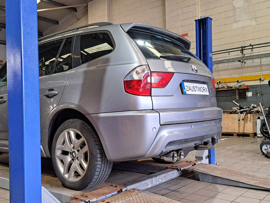 BMW X3 2.0D (M47) Rear Silencer Delete - Harrys Euro