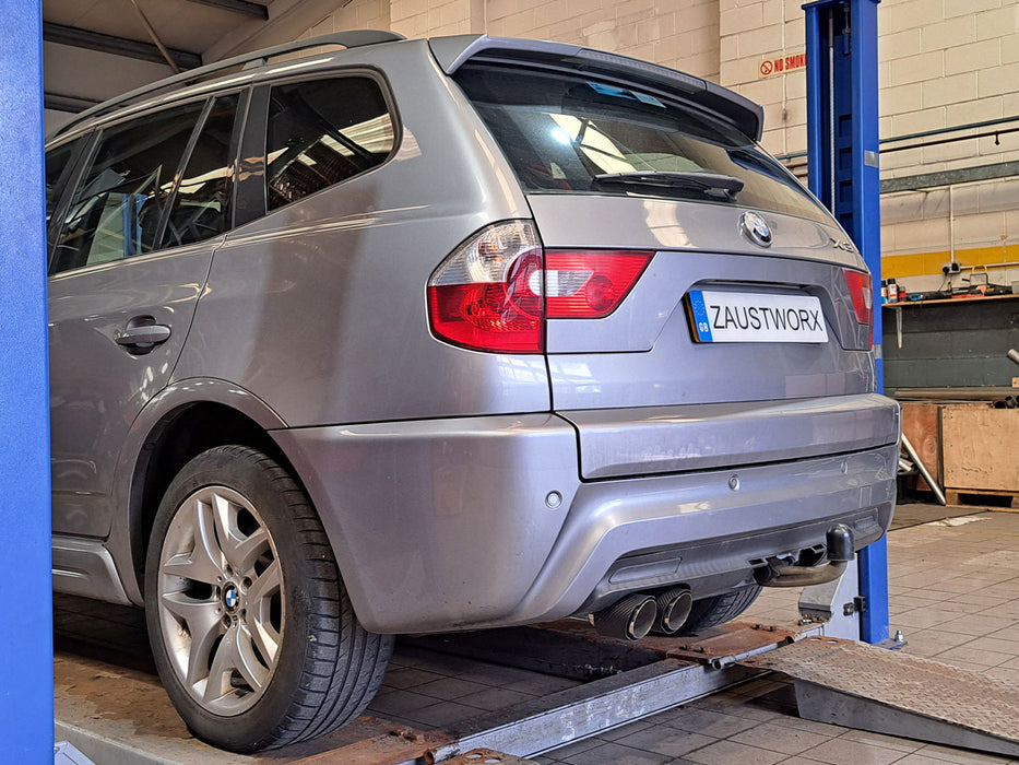 BMW X3 2.0D (M47) Rear Silencer Delete - Harrys Euro