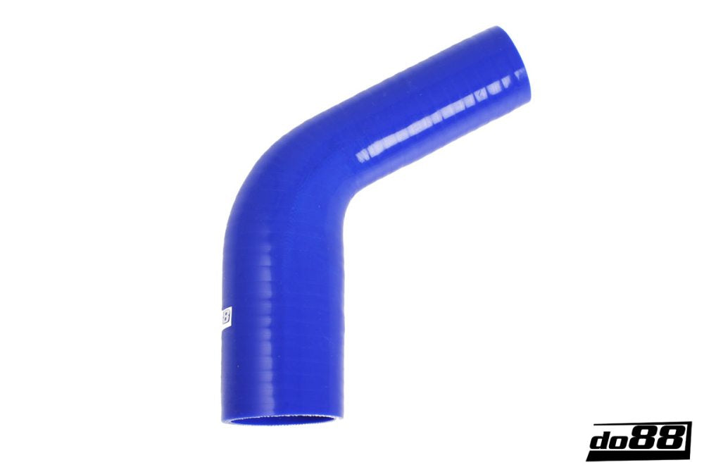 Silicone Hose Blue 60 degree 1,625 - 1,75'' (41-45mm) - Harrys Euro