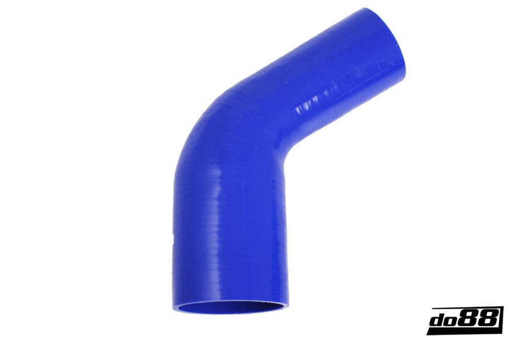 Silicone Hose Blue 60 degree 3 - 3,5'' (76 - 89mm) - Harrys Euro
