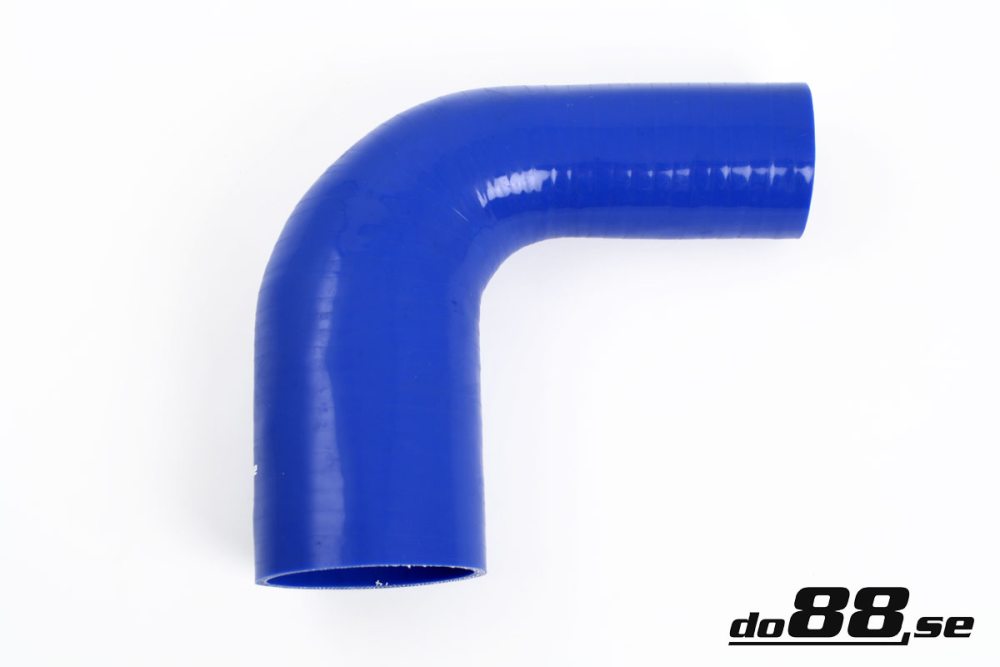 Silicone Hose Blue 90 degree 2,5 - 3,125'' (63-80mm) - Harrys Euro