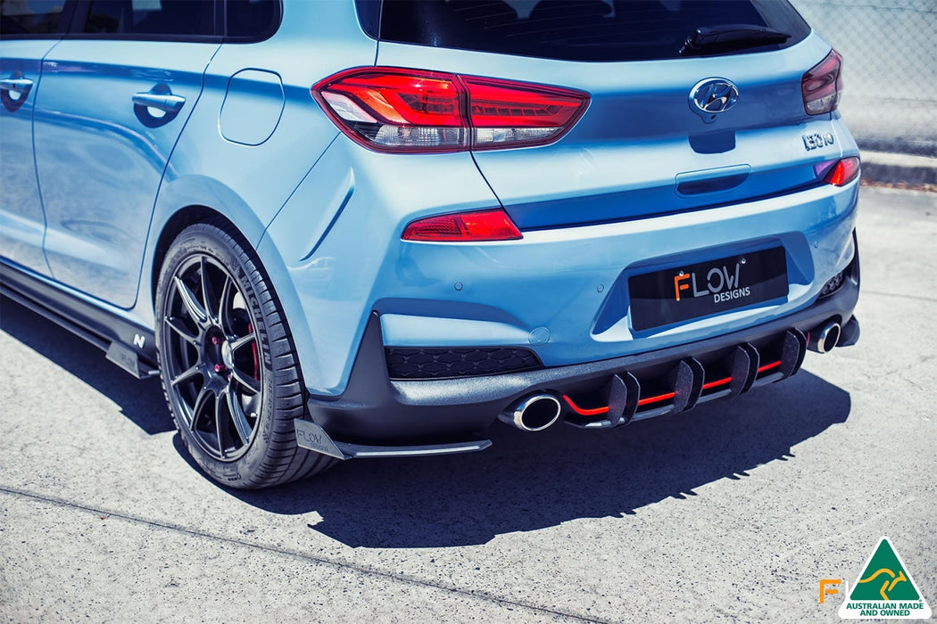 i30N Hatch PD (2018-2020) Flow-Lock Rear Diffuser-Flow Designs