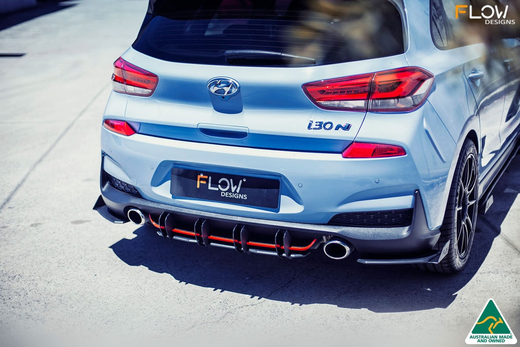 i30N Hatch PD (2018-2020) Flow-Lock Rear Diffuser-Flow Designs