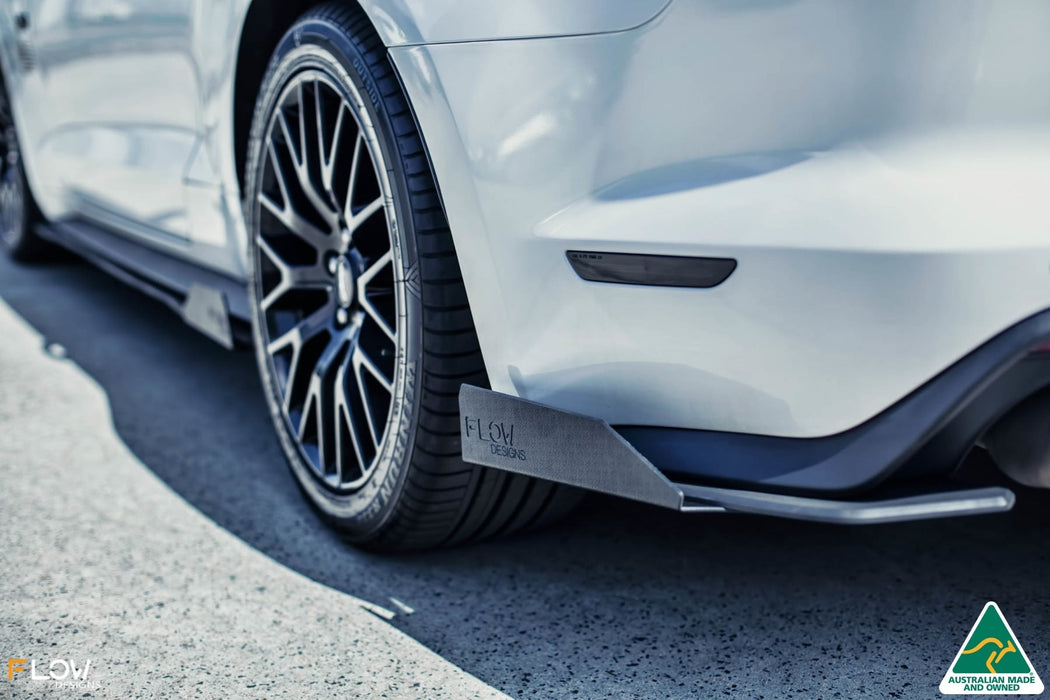GT Mustang S550 FM Rear Spat Winglets (Pair)-Flow Designs