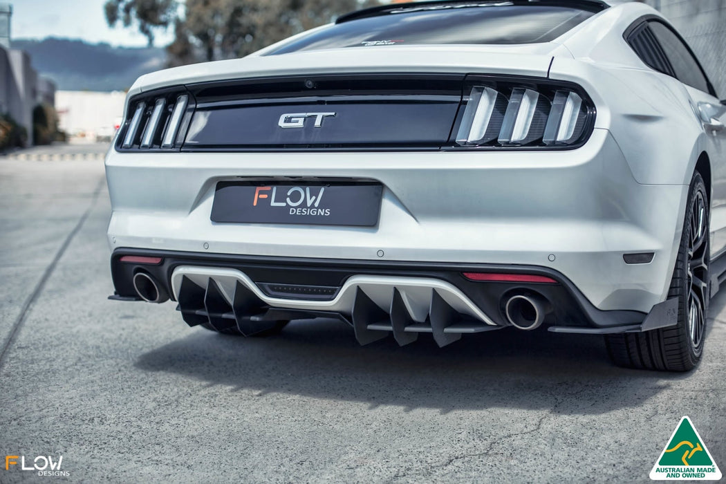 GT Mustang S550 FM Flow-Lock Rear Diffuser-Flow Designs