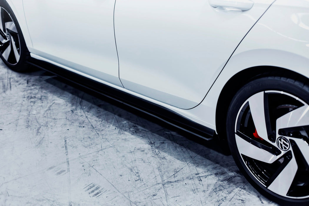 MK8 Golf GTI Side Skirt Splitters (Pair)-Flow Designs