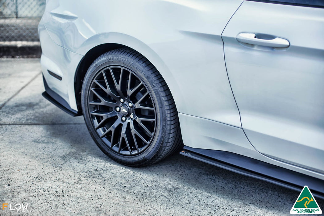 GT Mustang S550 FM Rear Spats (Pair)-Flow Designs