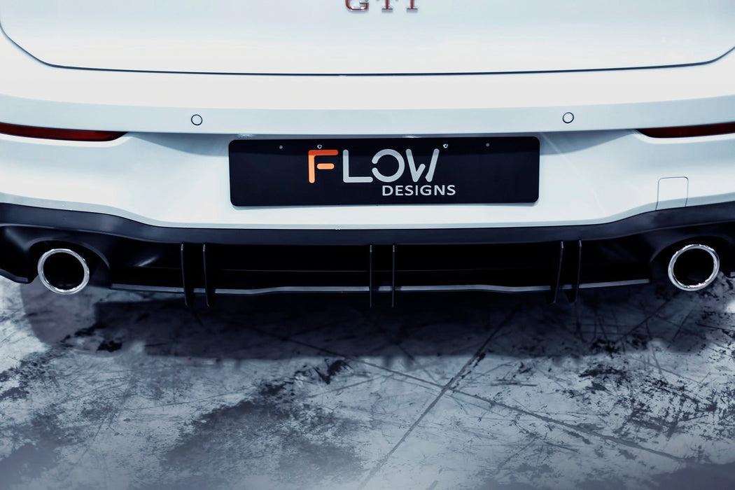 MK8 Golf GTI Flow-Lock Rear Diffuser-Flow Designs