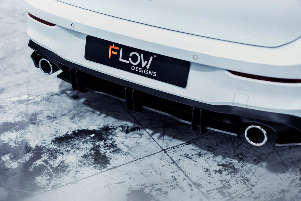 MK8 Golf GTI Flow-Lock Rear Diffuser-Flow Designs
