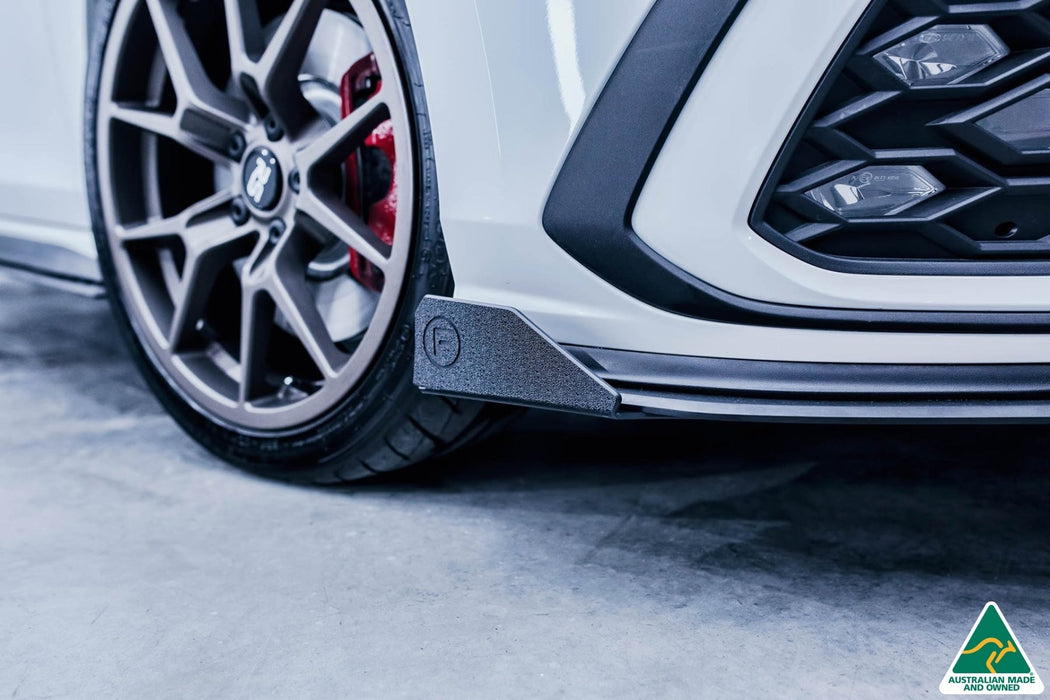 MK8 Golf GTI Front Lip Splitter Winglets (Pair)-Flow Designs