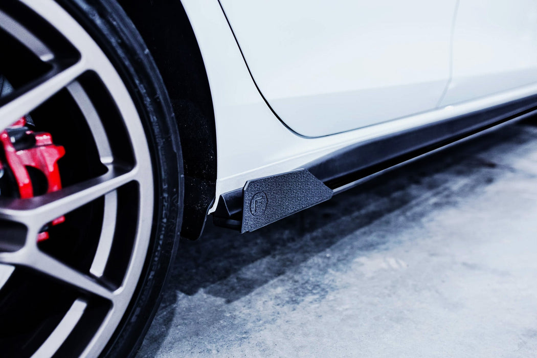 MK8 Golf GTI Side Skirt Splitters (Pair)-Flow Designs
