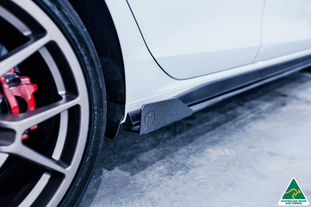 MK8 Golf GTI Side Skirt Splitter Winglets (Pair)-Flow Designs